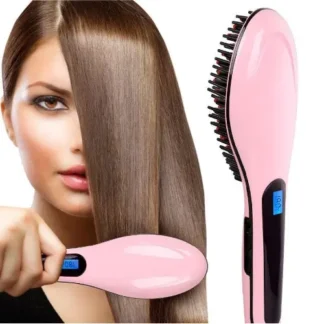 Fast Hair Straightener - гребінець-випрямляч. Картинка 2.