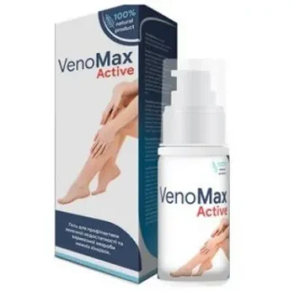 VenoMax Active (ВеноМакс Актив) - гель від варикозу. Картинка 4.